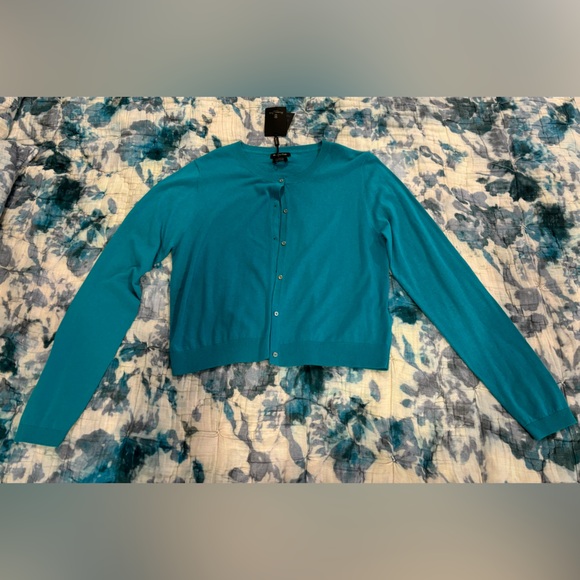 Massimo Dutti silk cotton cardigan - Picture 4 of 16